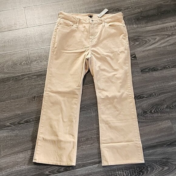 J.Crew high-rise Slim demi-boot Corduroy Pant - Picture 2 of 4